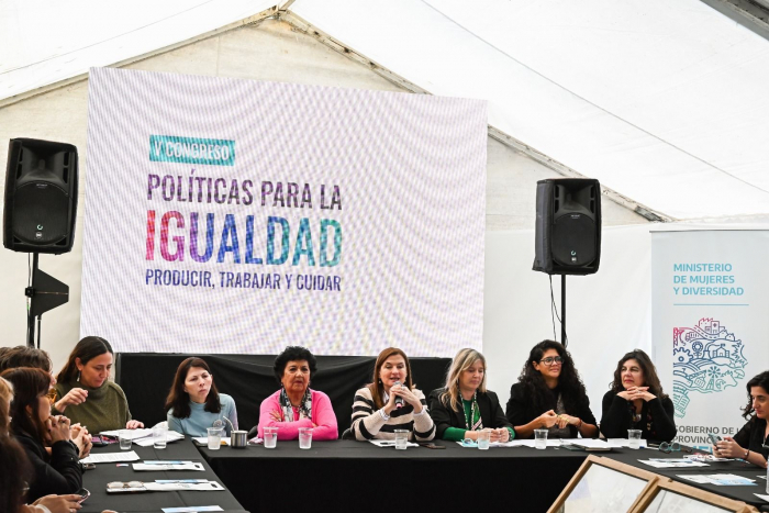 Barrios participó del V Congreso Políticas para la Igualdad: Producir, Trabajar y Cuidar