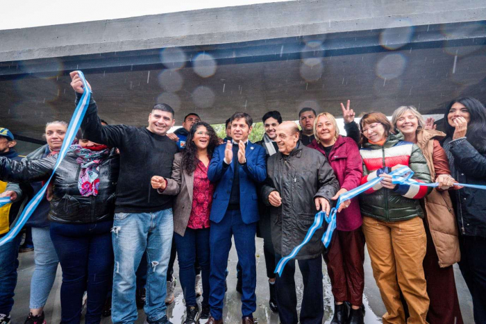 Barrios, Kicillof, Batakis y Mussi inauguraron el Club Social y Deportivo “Estrella del Norte” en el barrio Compal