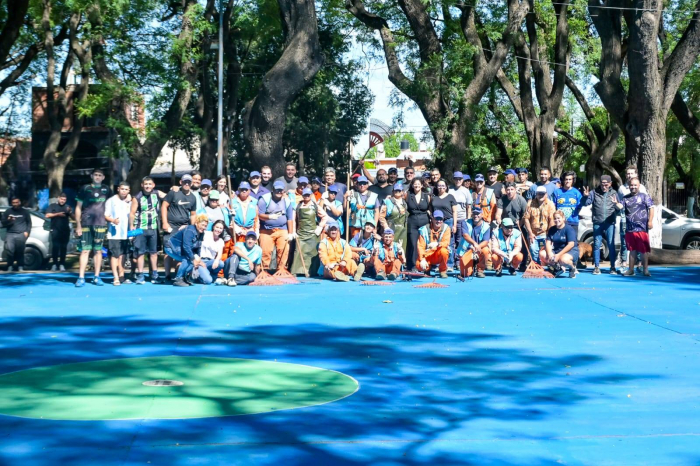 Mejoras en el Club Los Pinos del barrio BID Villegas 