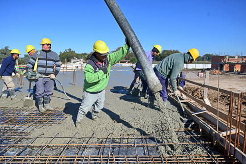 Avanza la construcción del Polo Educativo de Pilar