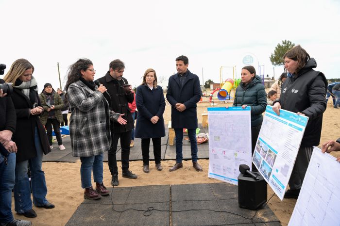 Obras en el partido de La Costa