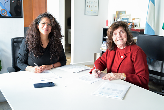 Firma de convenio