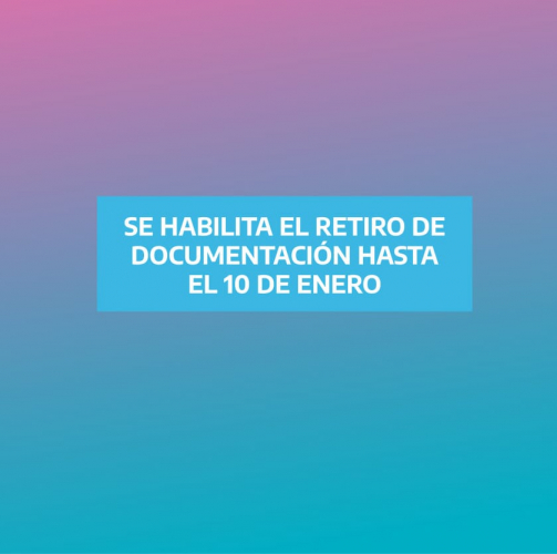 La Sede Central de la Dirección de Personas Jurídicas abrirá desde el jueves 2 y hasta el viernes 10 de enero de 2025, de 9 a 12