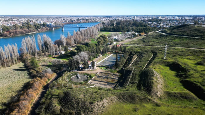 Provincia reactivó las obras de la Planta de Líquidos Cloacales de Patagones