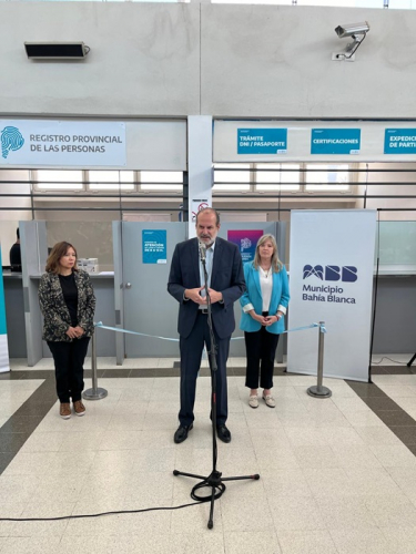 INAUGURAMOS UNA NUEVA OFICINA DESCENTRALIZADA EN LA TERMINAL DE BAHÍA BLANCA