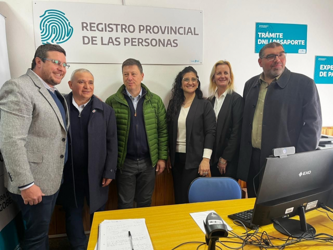 SE INAUGURÓ LA DELEGACIÓN DESCENTRALIZADA EN TENIENTE ORIGONE