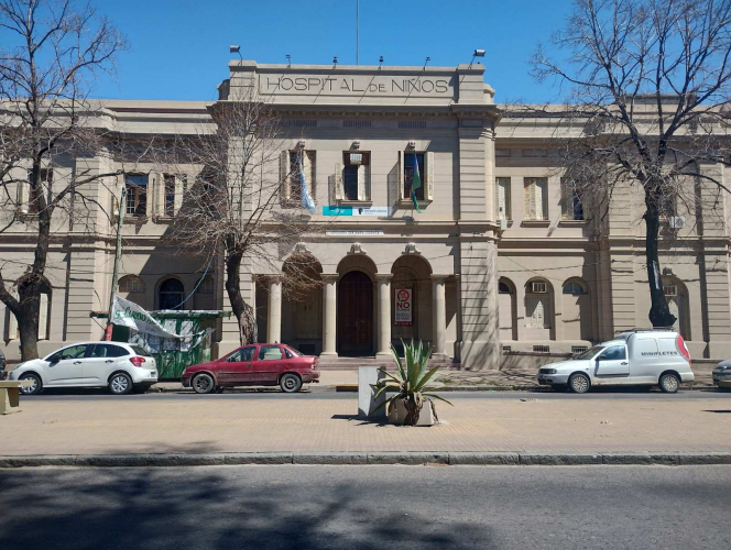 El hospital Sor María Ludovica de La Plata.