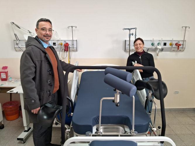 Salud sumó equipamiento para la maternidad del hospital Julio de Vedia
