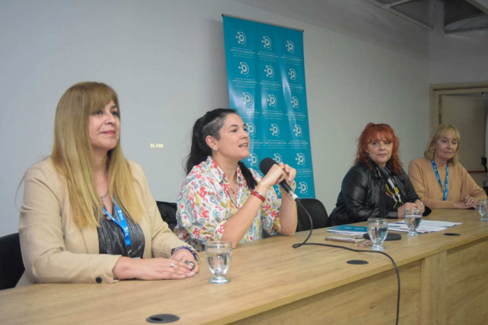 La viceministra en la apertura de la jornada.