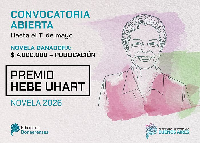 Abrió la convocatoria para el premio Hebe Uhart de novela