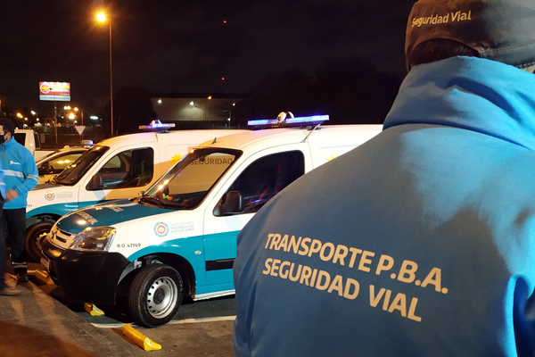 La Provincia realizó operativos nocturnos de control vehicular y de alcoholemia