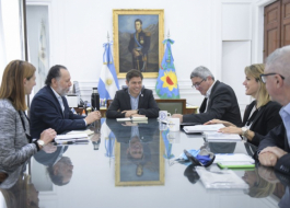 La reunión fue encabezada por el gobernador Axel Kicillof 