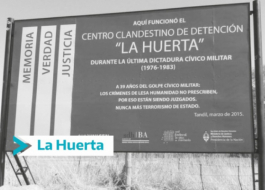CERRÓ LA PRIMERA ETAPA DEL JUICIO LA HUERTA 