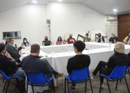 Rodríguez encabezó una mesa de trabajo con el sector productivo de 9 de Julio
