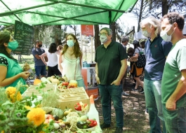 EL MINISTRO PARTICIPÓ DE LA FIESTA DEL TOMATE PLATENSE Y REMARCÓ LA IMPORTANCIA DEL CONVENIO CON FAUBA