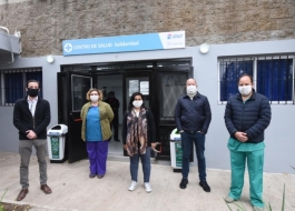 Recorrida de obras en Lomas de Zamora. Ministro Agustín Simone; Intendente Insaurralde.