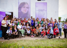 Señalización en memoria de Lucía Ríos