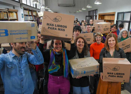 El Instituto Cultural entregó libros a las bibliotecas populares de La Plata