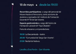 “Una Noche en los Museos” San Vicente