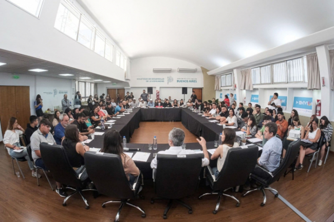 En la sede ministerial