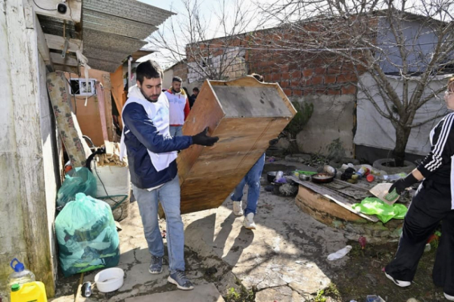Luego de la inundación