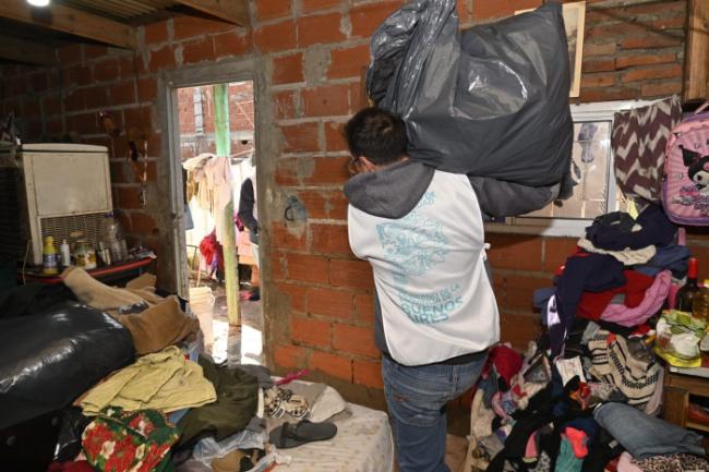 Luego de la inundación
