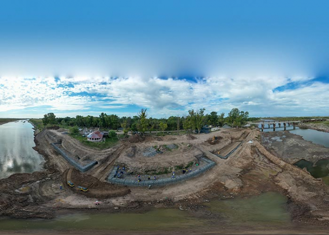 Avanzan las obras en el Balneario Villanueva