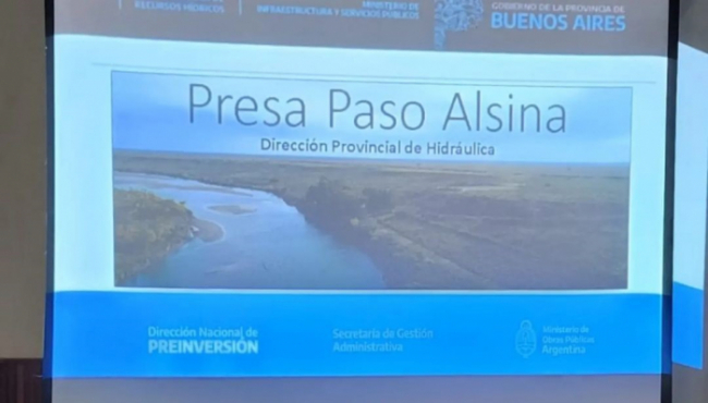 Presentan avance de obras de la Presa Alsina