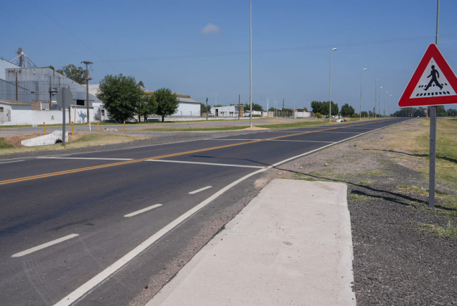 Finalizó la repavimentación de la Ruta Provincial 31 