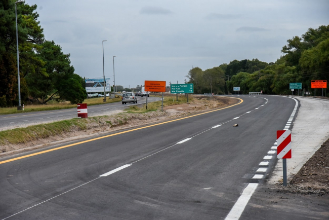 Villa Gesell: se habilitaron los primeros kilómetros de Autovía de la RP 11