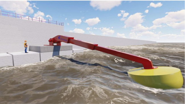 La Provincia desarrolla el primer dispositivo de energía undimotriz del país