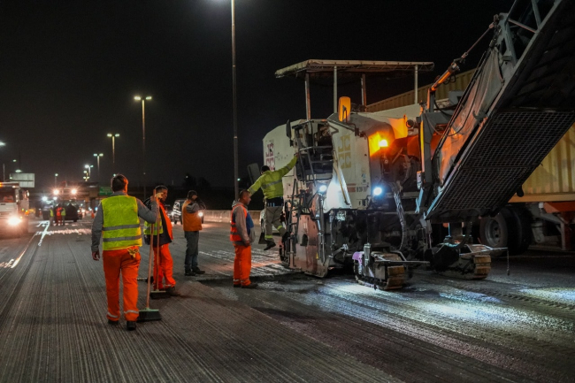 Iniciaron las obras de repavimentación de la Autopista Buenos Aires – La Plata