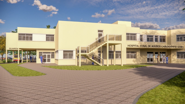 Se firmó la adjudicación para finalizar la Etapa I del Hospital Carlos Idaho