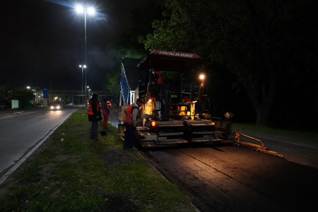 Ensenada: continúa la reparación integral del Camino Vergara