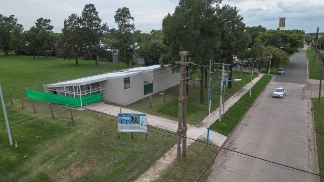 Katopodis supervisó la construcción del nuevo CDI en Colón