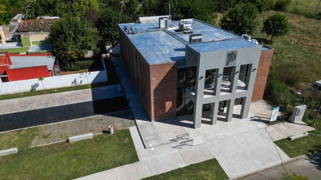 Katopodis recorrió obras hídricas en San Miguel del Monte