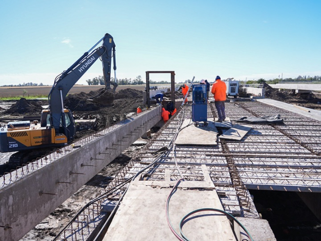 Avanzan las obras de Infraestructura