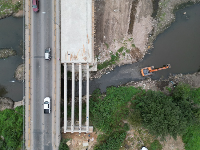 Avanzan las obras de infraestructura
