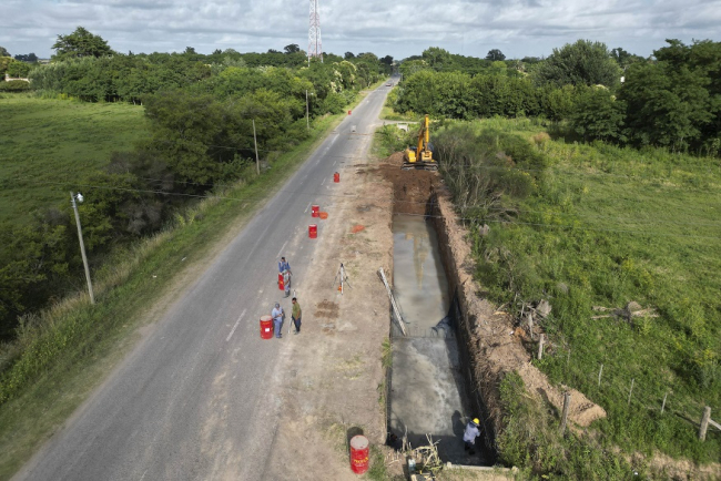 Avanzan las obras de infraestructura