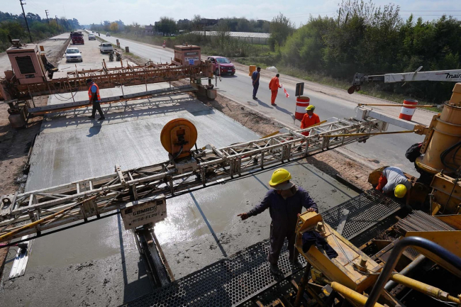 Florencio Varela: continúan las obras viales en la Ruta Provincial 53