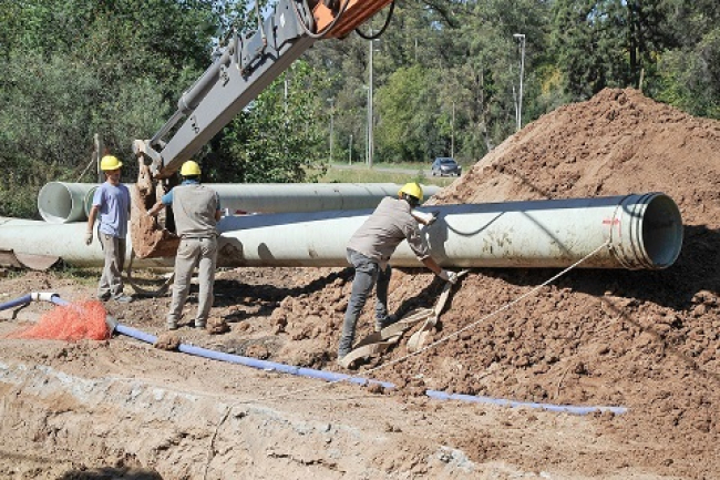 Avanzan las obras de infraestructura