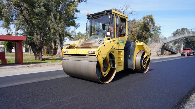 Avanzan las obras de Vialidad