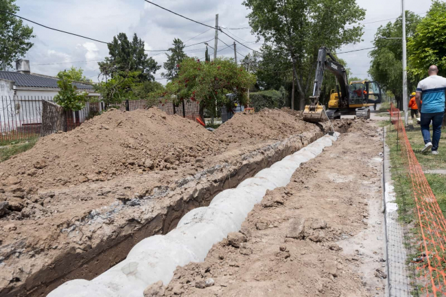 Provincia licitó nuevas obras hídricas para Alberti