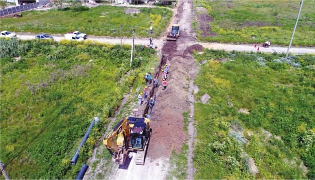 La Provincia finalizó la rehabilitación del Acueducto Norte en La Plata