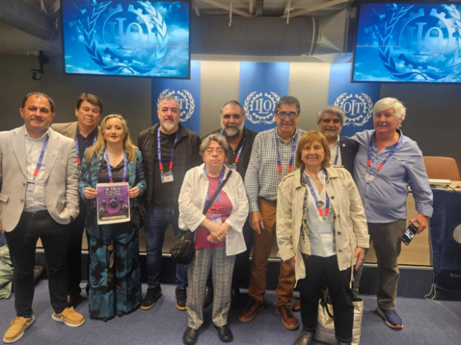 El ministro Correa coincidió con dirigentes sindicales en el repudio