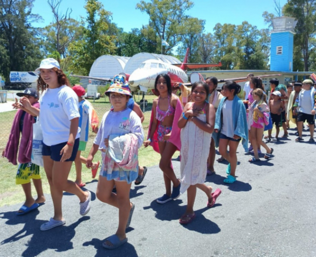 Niñas, niños y adolescentes de toda la Provincia