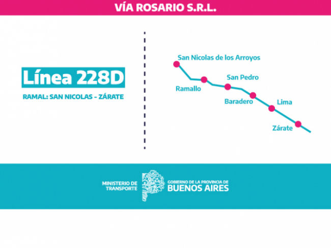 Línea 228 D.