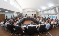 En la sede ministerial