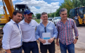 Avanza la obra de desagües pluviales en Ranchos