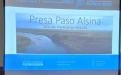 Presentan avance de obras de la Presa Alsina